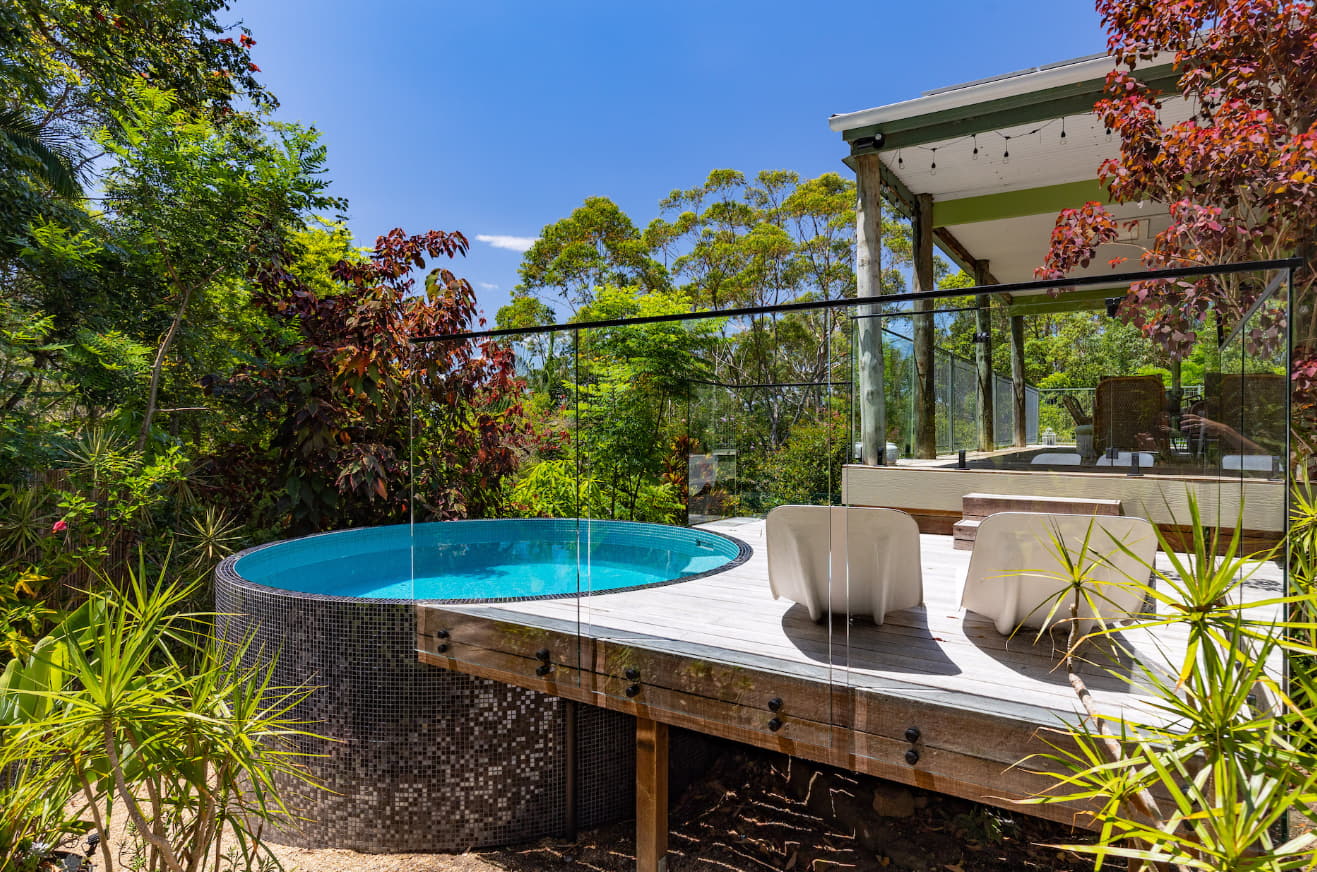 concrete plunge pool in Melbourne Victoria